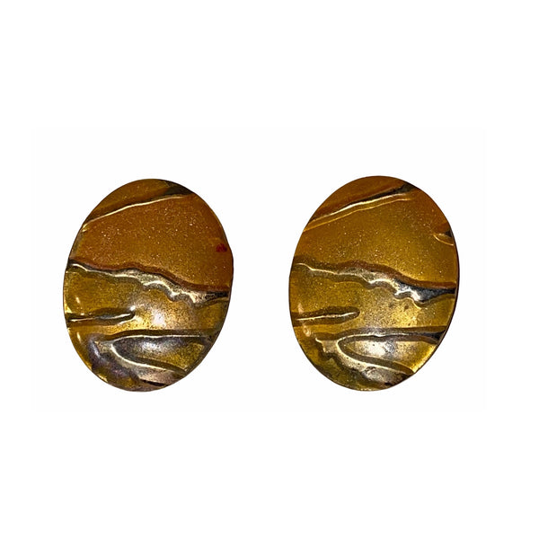 Vintage Gold Hues Earrings - EXCEUS 