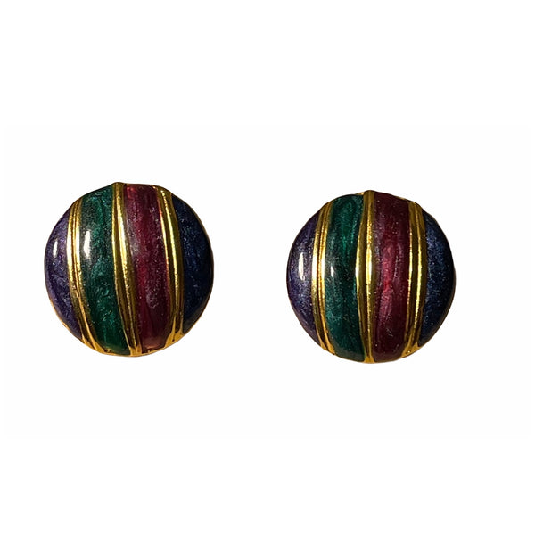 Vintage Four Tone Earrings - EXCEUS 