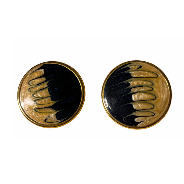 Vintage Half & Half Earrings - EXCEUS 